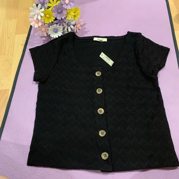 Madewell Black Top - Picture 4 of 5